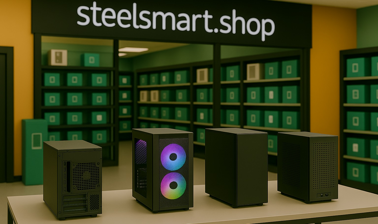корпуса с бп в Steelsmart