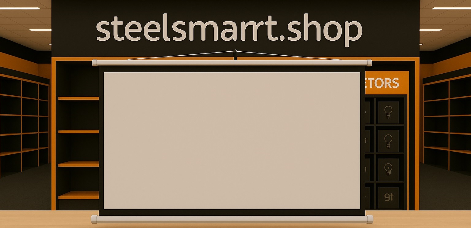 экраны для проекторов в steelsmart