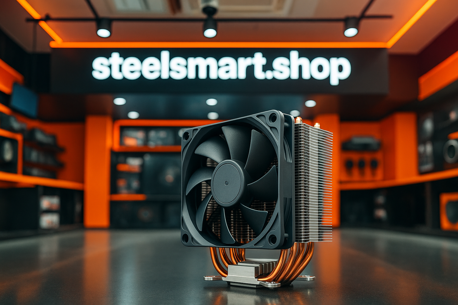 башенный кулер на столе кв магазине Steelsmart.shop