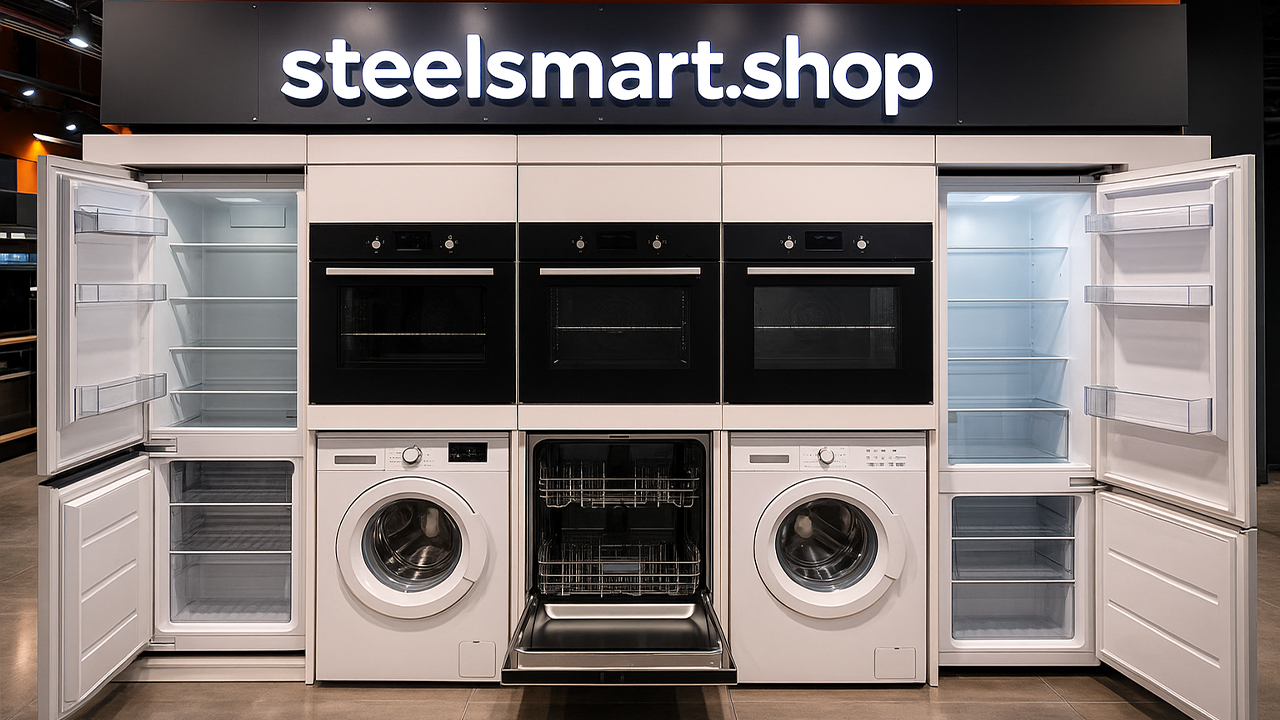 встраиваемая бытовая техника в магазине Steelsmart.shop