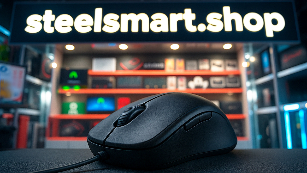 Проводная мышь в магазине steelsmart.shop