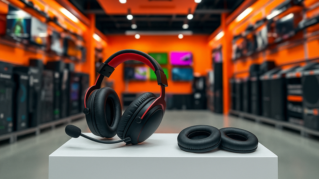 игровые наушники и амбюшуры