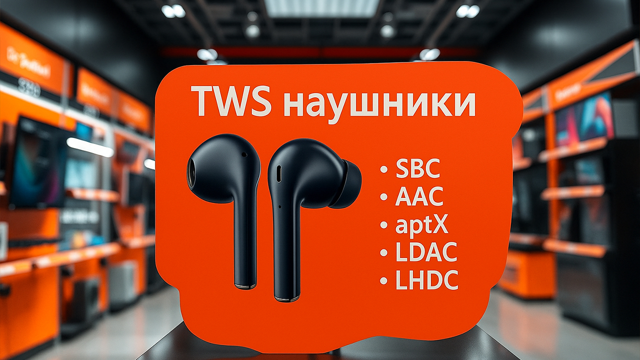 популярные аудиокодеки TWS наушников