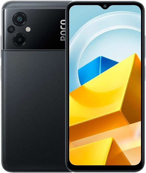 Смартфон POCO M5 4/64Гб Black (22071219CG), главное фото