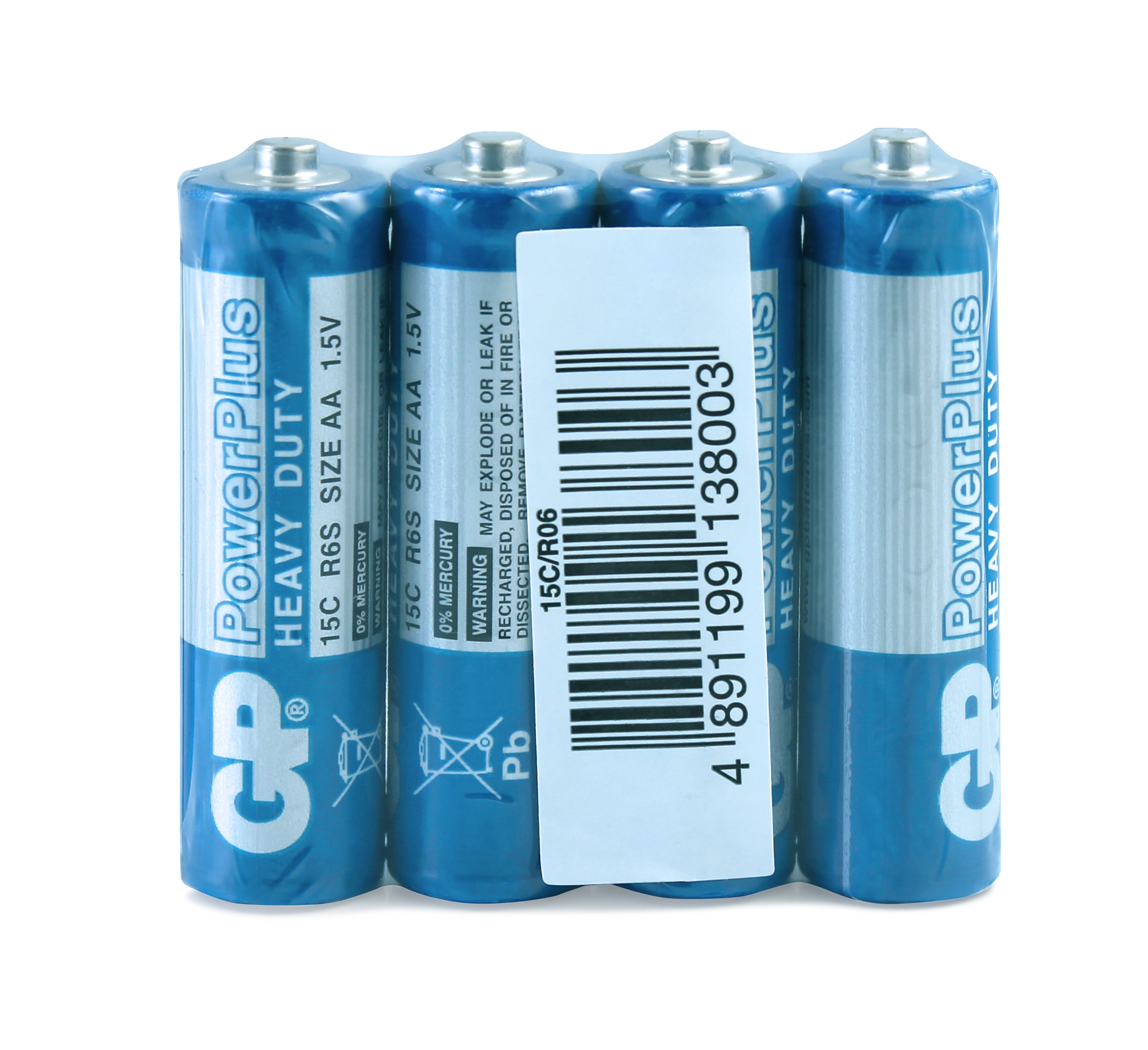 Батарейка AA GP PowerPlus (GP 15CEBRA-2S4), главное фото