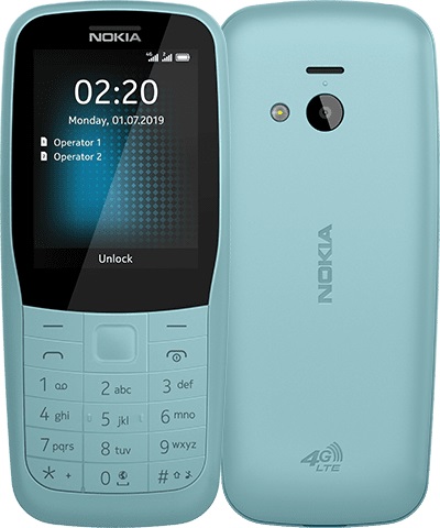 Мобильный телефон Nokia 220 DS TA-1155 (16QUEL01A08), главное фото