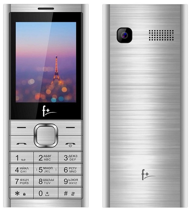 Мобильный телефон Fly F+ B241 Silver, главное фото