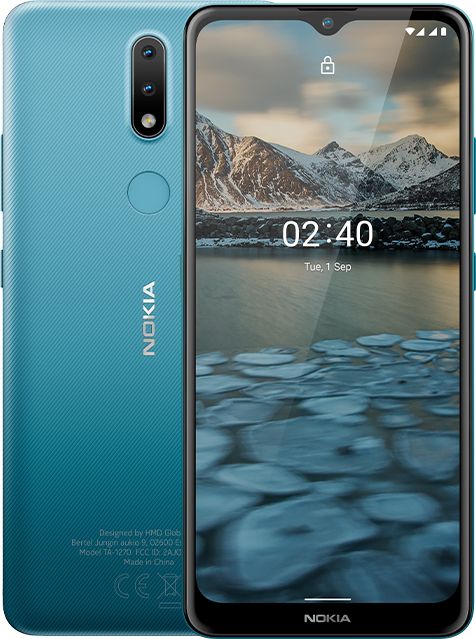 Смартфон Nokia 2.4 DS TA-1270 3/64Гб Blue (719901126591), главное фото