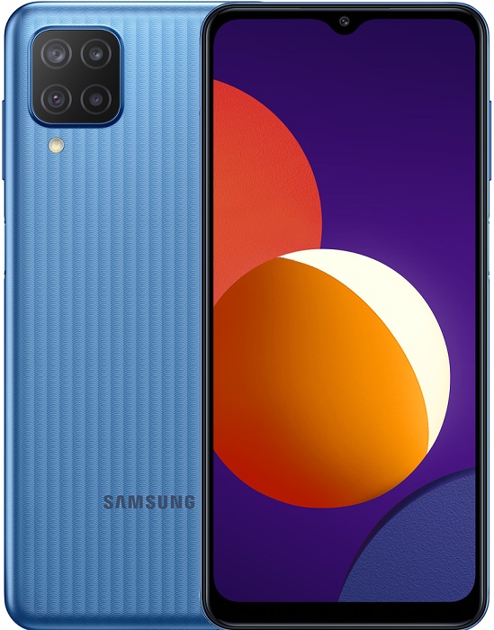Смартфон Samsung Galaxy M12 3/32Гб Blue (SM-M127FLBUSER), главное фото
