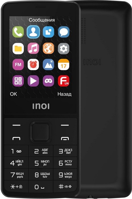 Мобильный телефон INOI 281 Black, главное фото