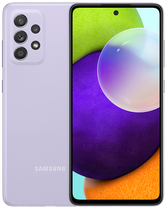 Смартфон Samsung Galaxy A52 8/256Гб Violet (SM-A525FLVISER), фото 1