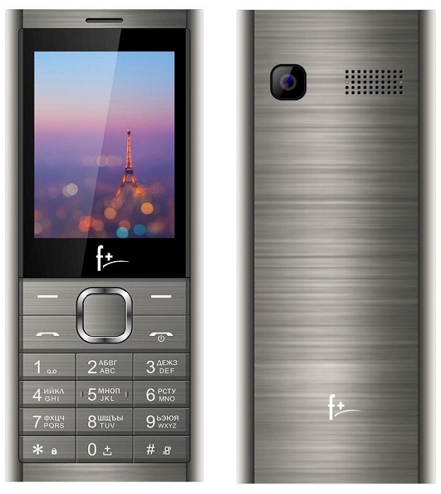 Мобильный телефон Fly F+ B241 Dark Grey, главное фото