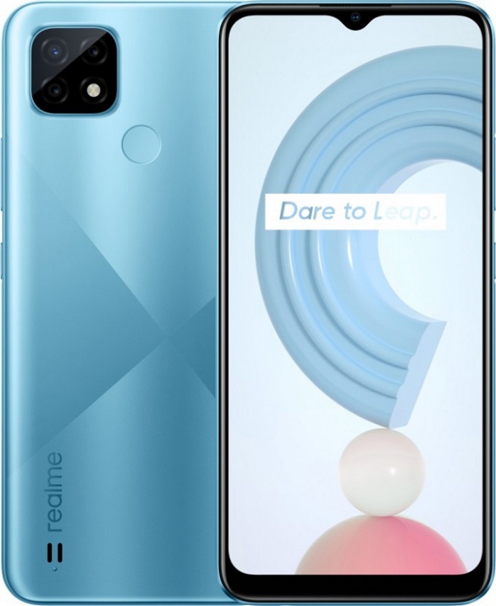Смартфон Realme C21 3/32Гб Cross Blue (RMX 3201), главное фото