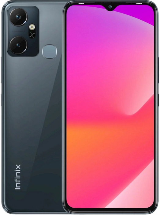 Смартфон Infinix Smart 6 Plus 2/64Gb Miracle Black (X6823C), главное фото