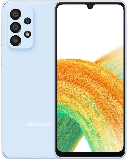 Смартфон Samsung Galaxy A33 5G 8/128Гб Blue (SM-A336ELBHMEA), главное фото