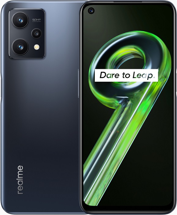 Смартфон Realme 9 5G 4/64Гб Meteor Black (RMX3521), главное фото