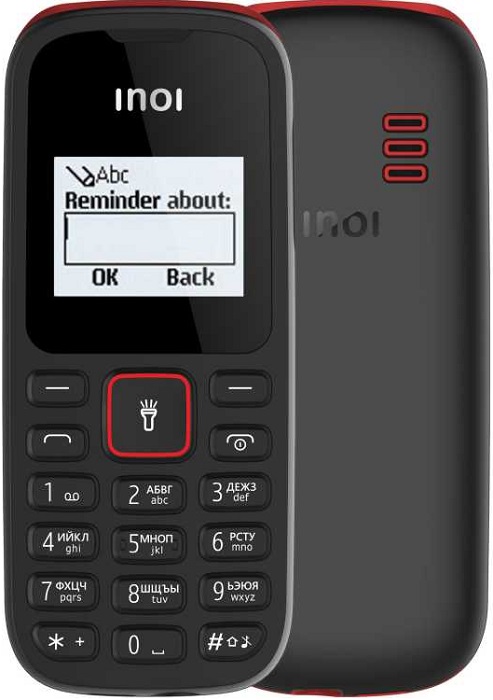 Мобильный телефон INOI 99 Black, главное фото