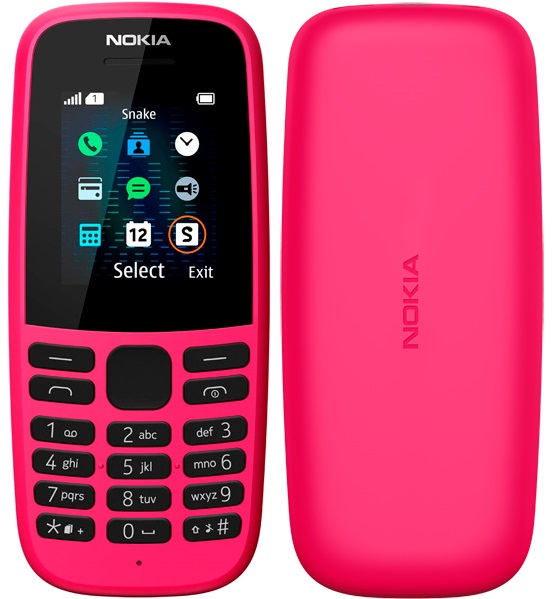 Мобильный телефон Nokia 105 SS TA-1203 (16KIGP01A13), главное фото