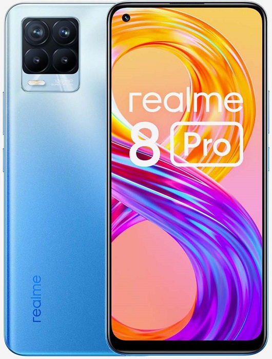 Смартфон Realme 8 Pro 6/128Гб Infinite Blue (RMX3081), фото 1