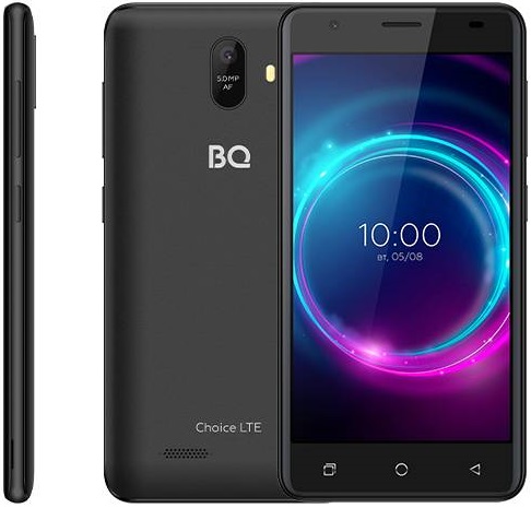 Смартфон BQ Choice LTE 2/16Гб Black Graphite (BQ-5046L), главное фото