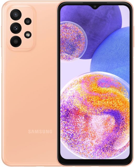 Смартфон Samsung Galaxy A23 4/128Гб Peach (SM-A235FZOVMEA), главное фото