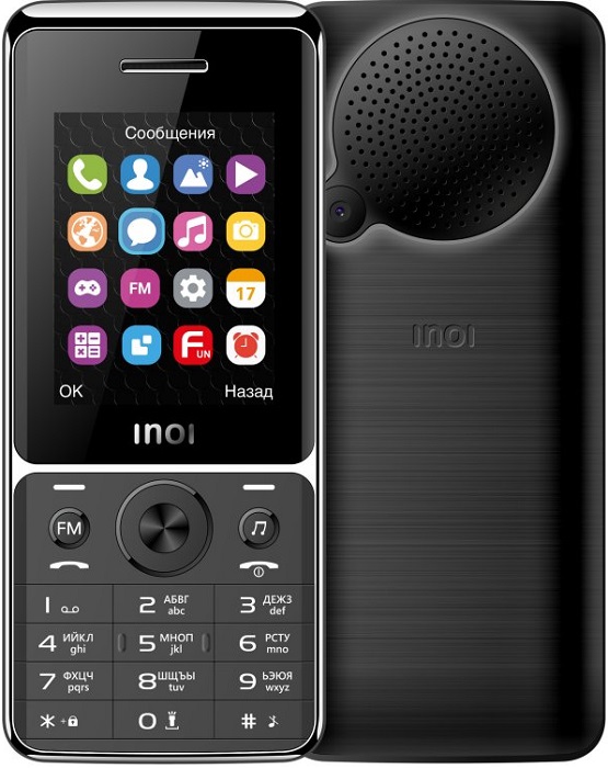 Мобильный телефон INOI 248M Black, главное фото
