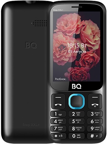 Мобильный телефон BQ Step XXL+ Black (BQ-3590), главное фото