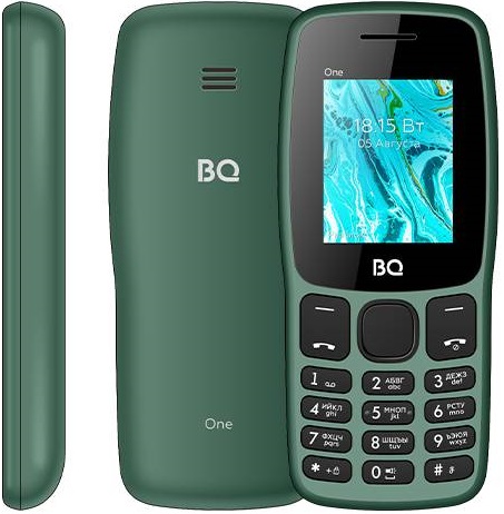 Мобильный телефон BQ One Dark Green (BQ-1852), главное фото
