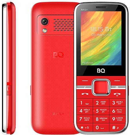 Мобильный телефон BQ ART L+ Red (BQ-2448), главное фото