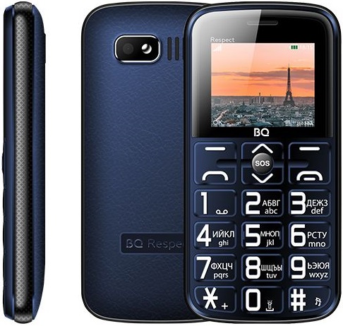 Мобильный телефон BQ RespectNew Blue (BQ-1851), главное фото