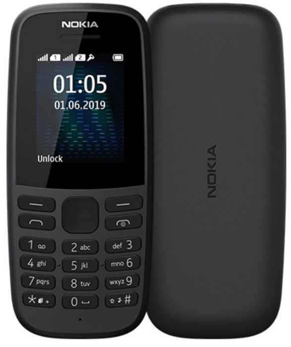 Мобильный телефон Nokia 105 DS TA-1174 (16KIGB01A01), главное фото