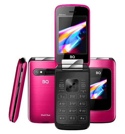 Мобильный телефон BQ Shell Duo Pink (BQ-2814), главное фото