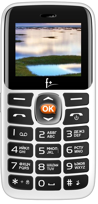 Мобильный телефон Fly F+ Ezzy4 White, главное фото
