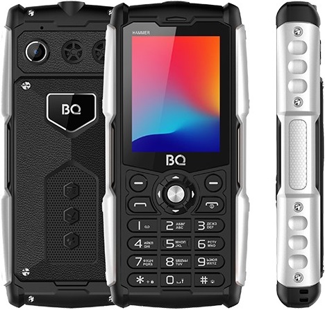 Мобильный телефон BQ Hammer Black (BQ-2449), главное фото