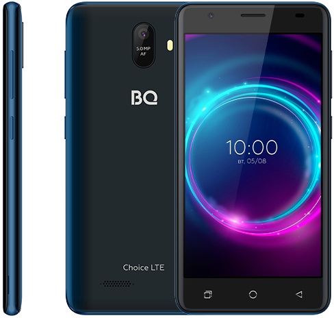 Смартфон BQ Choice LTE 2/16Гб Deep Blue  (BQ-5046L), главное фото