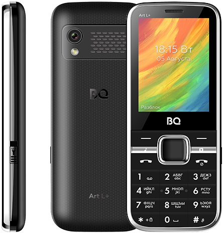 Мобильный телефон BQ ART L+ Black (BQ-2448), главное фото