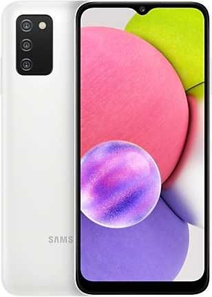 Смартфон Samsung Galaxy A03s 4/64Гб White (SM-A037FZWGSER), главное фото