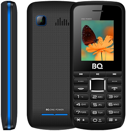 Мобильный телефон BQ One Power Black Blue (BQ-1846), главное фото