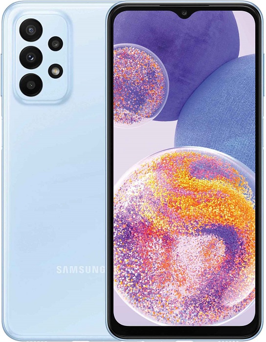 Смартфон Samsung Galaxy A23 4/128Гб Blue (SM-A235FLBVMEA), главное фото