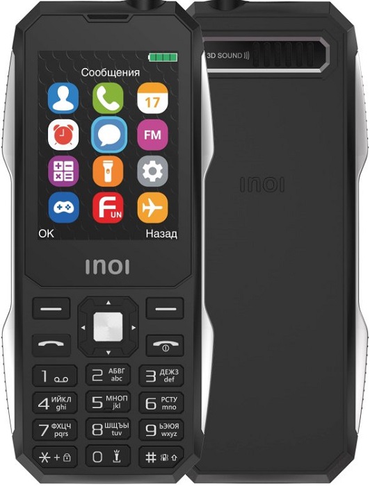Мобильный телефон INOI 244Z Black, главное фото