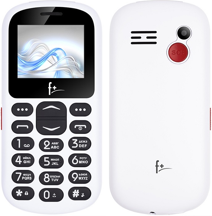 Мобильный телефон Fly F+ Ezzy3 White, главное фото