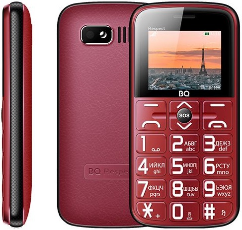 Мобильный телефон BQ RespectNew Red (BQ-1851), главное фото