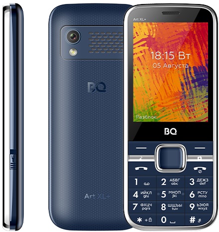 Мобильный телефон BQ ART XL+ Blue (BQ-2838), главное фото