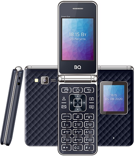 Мобильный телефон BQ Dream Duo Dark Blue (BQ-2446), главное фото