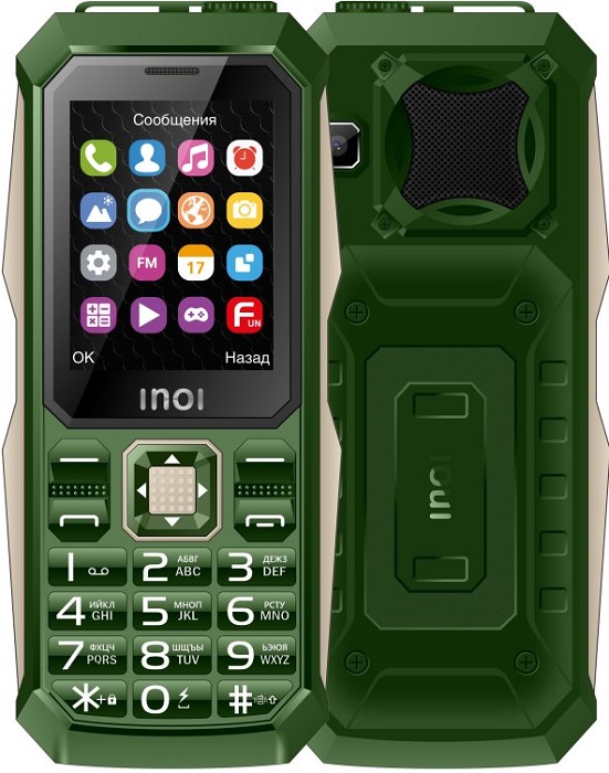 Мобильный телефон INOI 246Z Khaki, главное фото