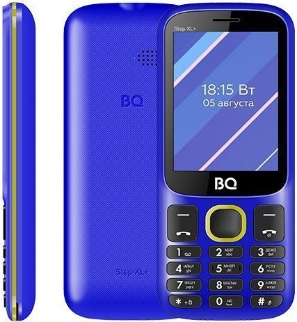 Мобильный телефон BQ Step XL+ Blue Yellow (BQ-2820), главное фото
