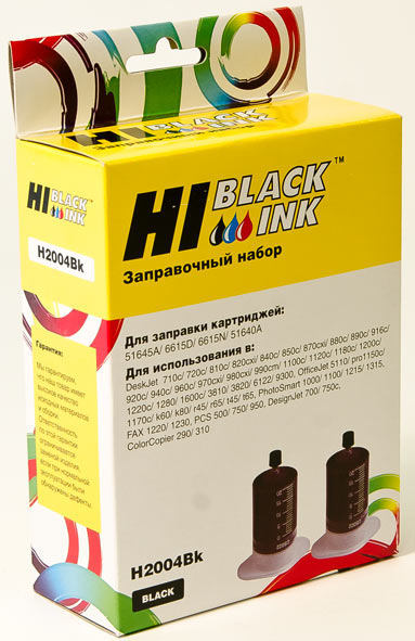 Заправочный набор Hi-Black 51645A/C6615A/51640A (H2004Bk), главное фото