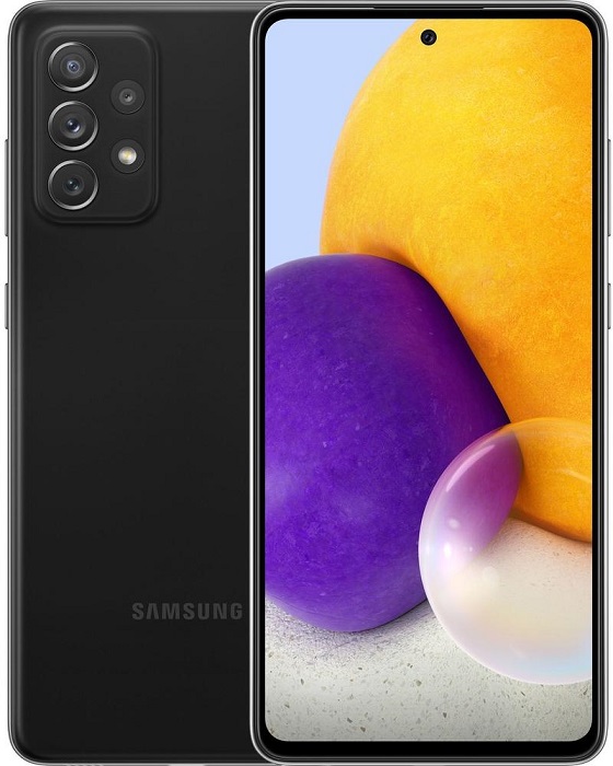 Смартфон Samsung Galaxy A72 6/128Гб Black (SM-A725FZKDSER), главное фото