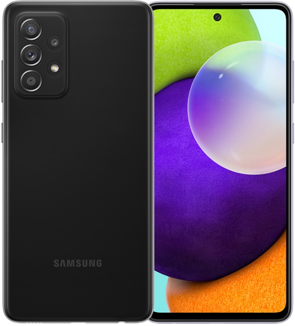 Смартфон Samsung Galaxy A52 8/256Гб Black (SM-A525FZKISER), главное фото