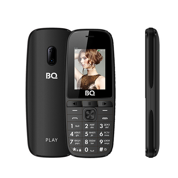 Мобильный телефон BQ Play Black (BQ-1841), главное фото